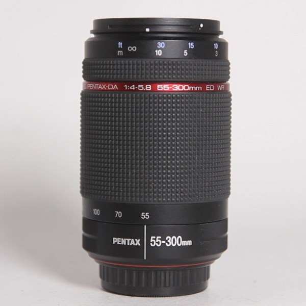 Used HD Pentax-DA 55-300mm f/4-5.8 ED WR Telephoto Zoom Lens