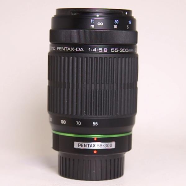 Used HD Pentax-DA 55-300mm f/4-5.8 ED WR Telephoto Zoom Lens