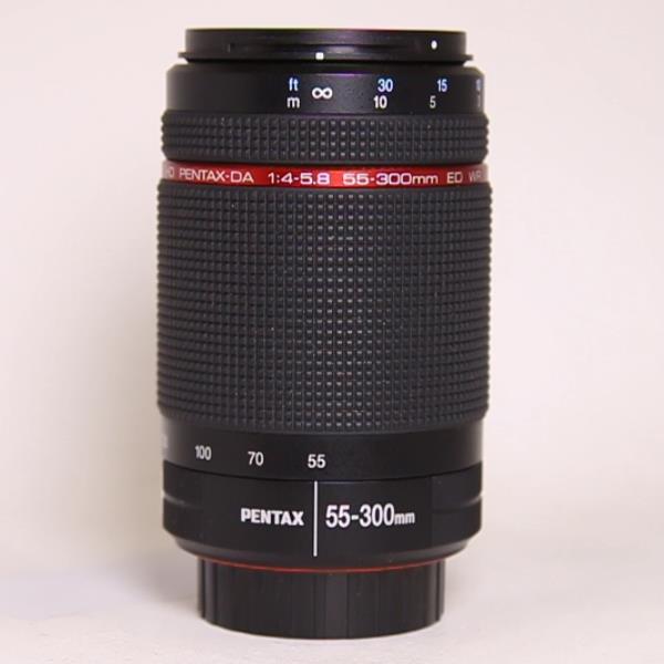 Used HD Pentax-DA 55-300mm f/4-5.8 ED WR Telephoto Zoom Lens