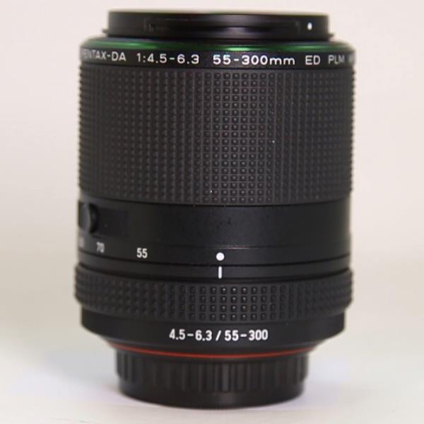 Used HD Pentax-DA 55-300mm f/4.5-6.3 ED PLM WR RE Telephoto Zoom Lens