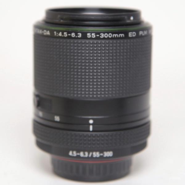 Used HD Pentax-DA 55-300mm f/4.5-6.3 ED PLM WR RE Telephoto Zoom Lens