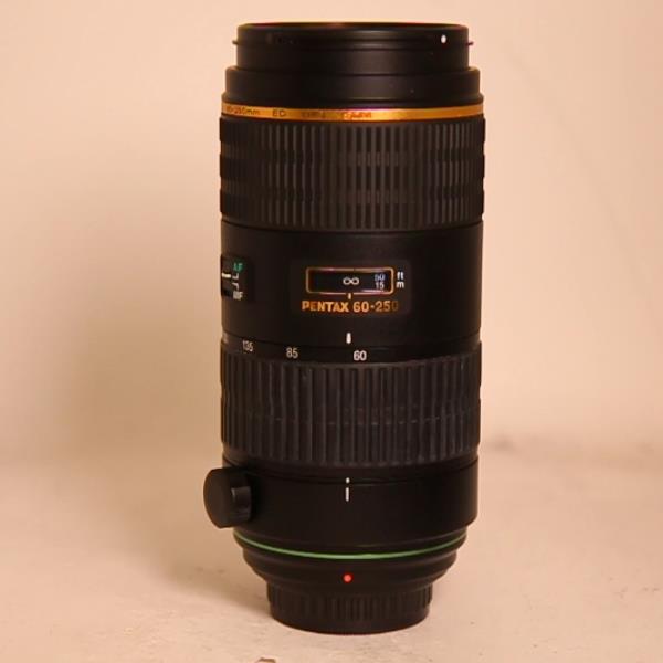 Used SMC Pentax-DA 60-250mm f/4 ED IF SDM Telephoto Zoom Lens