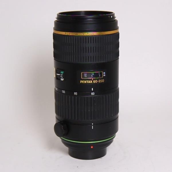 Used SMC Pentax-DA 60-250mm f/4 ED IF SDM Telephoto Zoom Lens