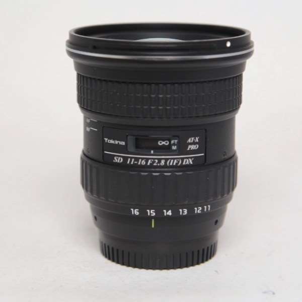 Used Tokina AT-X 11-16mm f/2.8 PRO IF DX Nikon