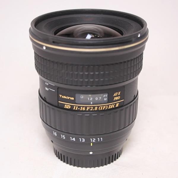 Used Tokina AT-X 116 PRO DX-II 11-16mm f/2.8 Zoom Lens Nikon F Mount