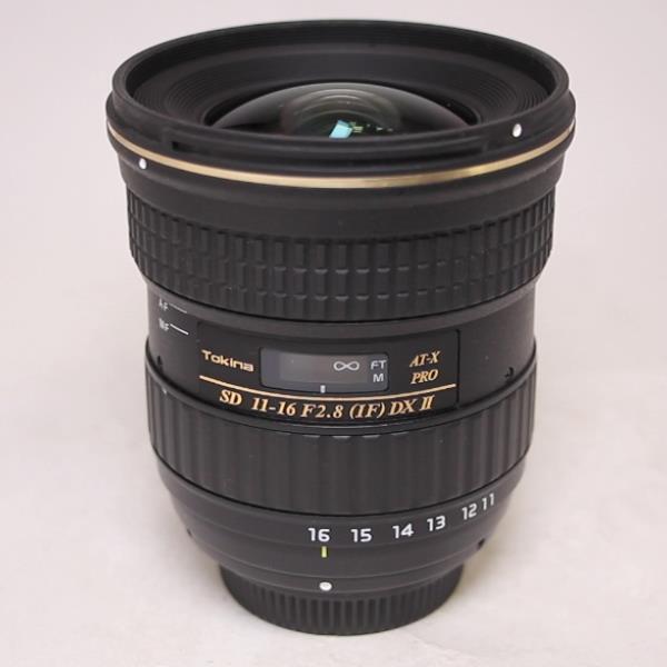 Used Tokina AT-X 116 PRO DX-II 11-16mm f/2.8 Zoom Lens Nikon F Mount