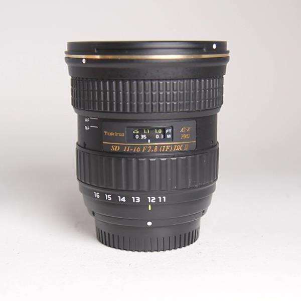 Used Tokina AT-X 116 PRO DX-II 11-16mm f/2.8 Zoom Lens Nikon F Mount