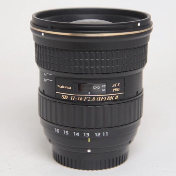 Used Tokina AT-X 11-16mm ll  f/2.8 PRO DX Nikon Fit