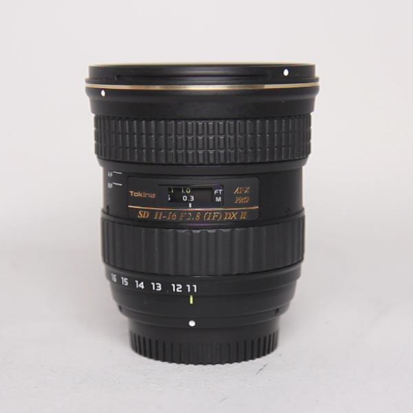 Used Tokina AT-X 116 PRO DX-II 11-16mm f/2.8 Zoom Lens Nikon F Mount