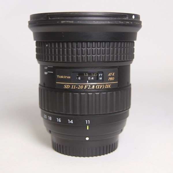 Used Tokina AT-X 11-20mm f/2.8 PRO DX Wide Angle Zoom Lens Nikon F Mount