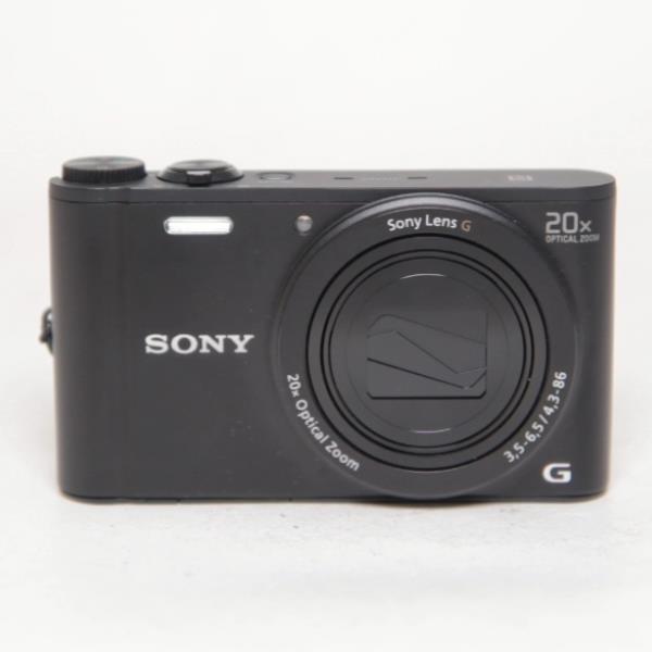 Used Sony DSC-WX350 Compact Digital Camera Black