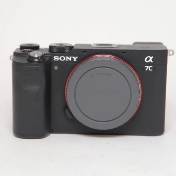 Used Sony a7C Full Frame Mirrorless Camera Body In Black