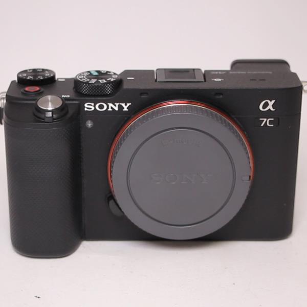 Used Sony a7C Full Frame Mirrorless Camera Body In Black