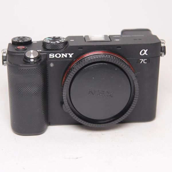 Used Sony a7C Full Frame Mirrorless Camera Body In Black