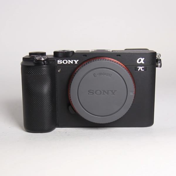 Used Sony a7C Full Frame Mirrorless Camera Body In Black