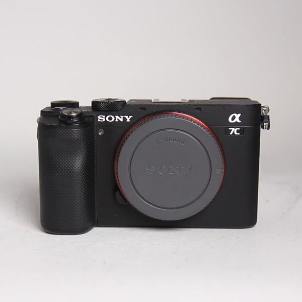 Used Sony a7C Full Frame Mirrorless Camera Body In Black