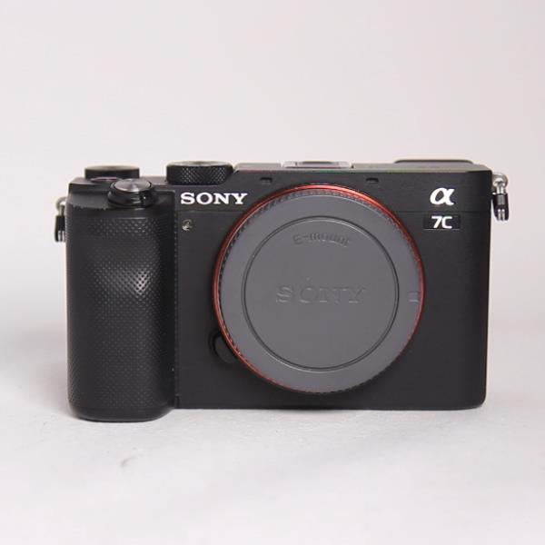 Used Sony a7C Full Frame Mirrorless Camera Body In Black