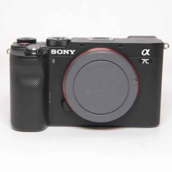 Used Sony a7C Full Frame Mirrorless Camera Body In Black