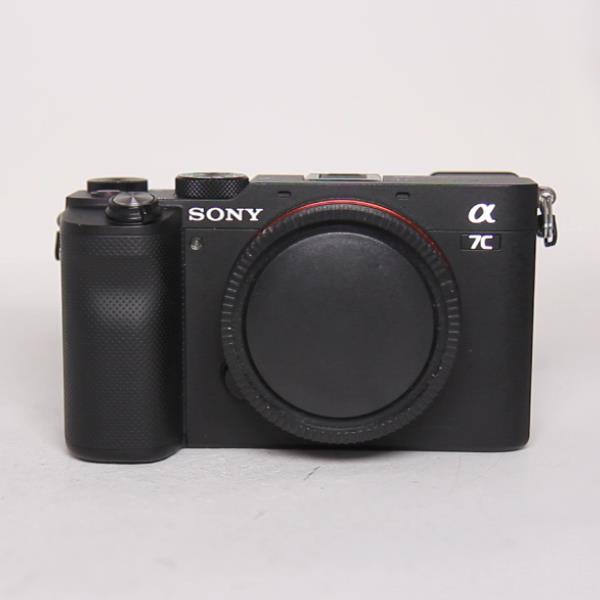 Used Sony a7C Full Frame Mirrorless Camera Body In Black