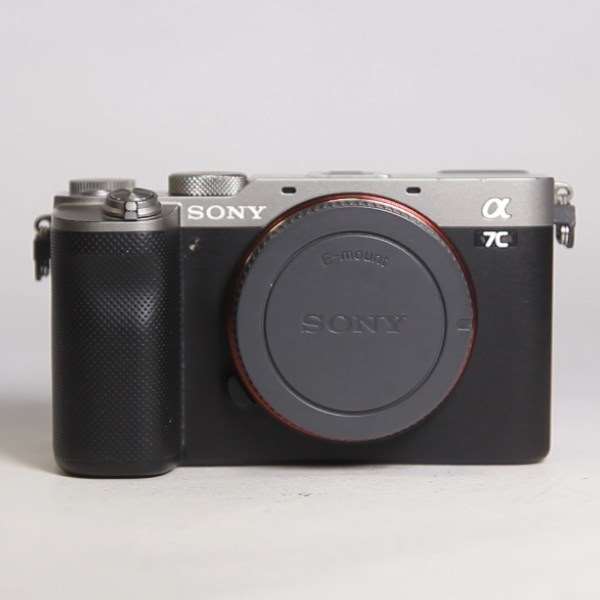 Used Sony a7C Full Frame Mirrorless Camera Body In Silver