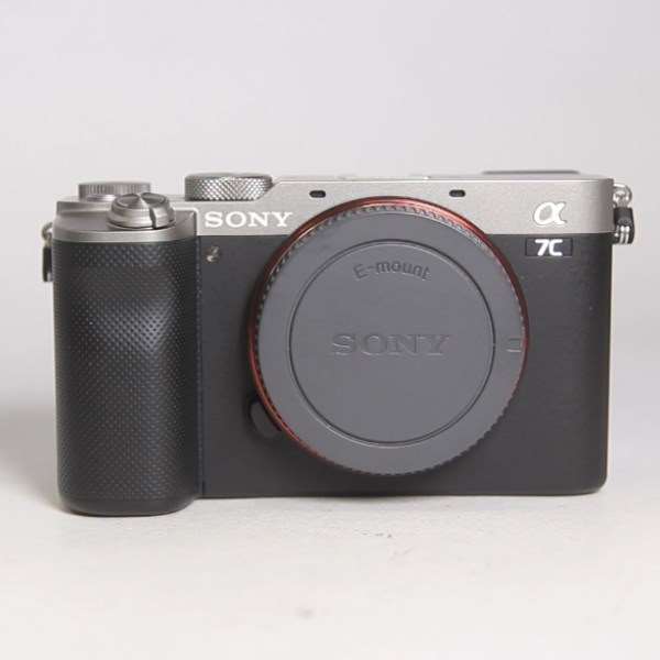 Used Sony a7C Full Frame Mirrorless Camera Body In Silver