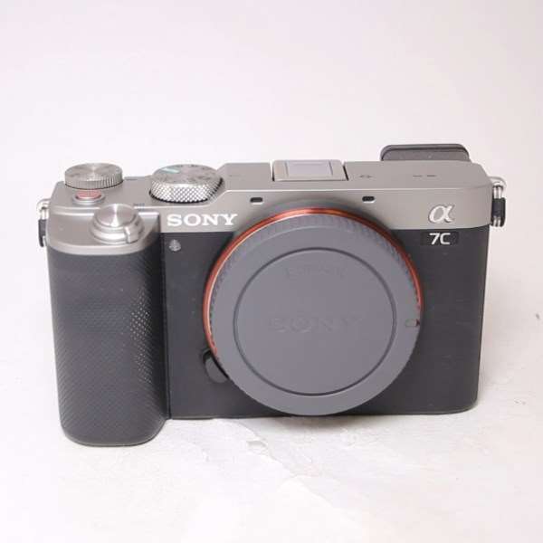 Used Sony a7C Full Frame Mirrorless Camera Body In Silver