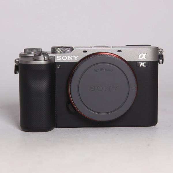 Used Sony a7C Full Frame Mirrorless Camera Body In Silver