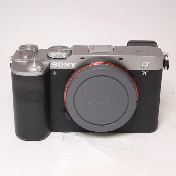 Used Sony a7C Full Frame Mirrorless Camera Body In Silver