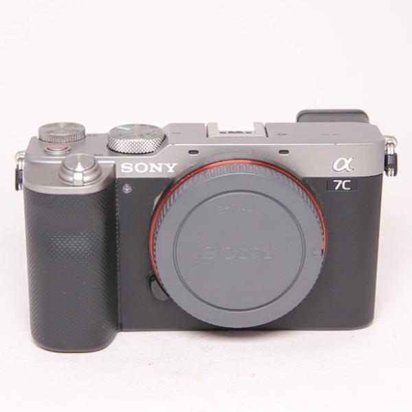 Used Sony a7C Full Frame Mirrorless Camera Body In Silver