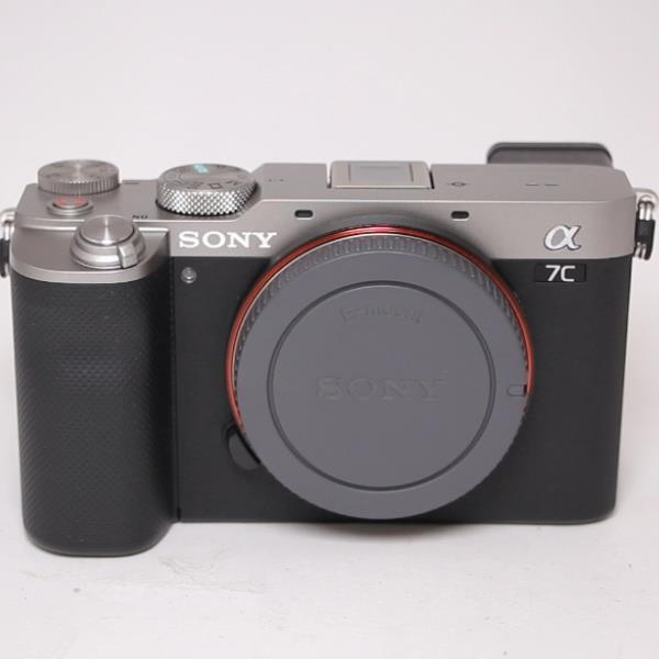 Used Sony a7C Full Frame Mirrorless Camera Body In Silver