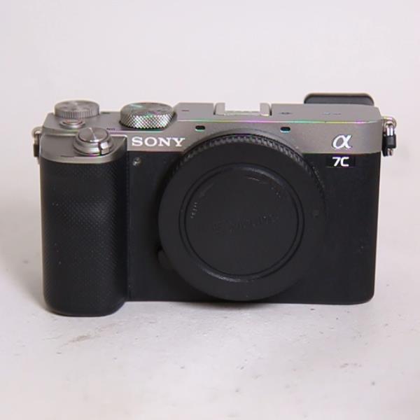 Used Sony a7C Full Frame Mirrorless Camera Body In Silver
