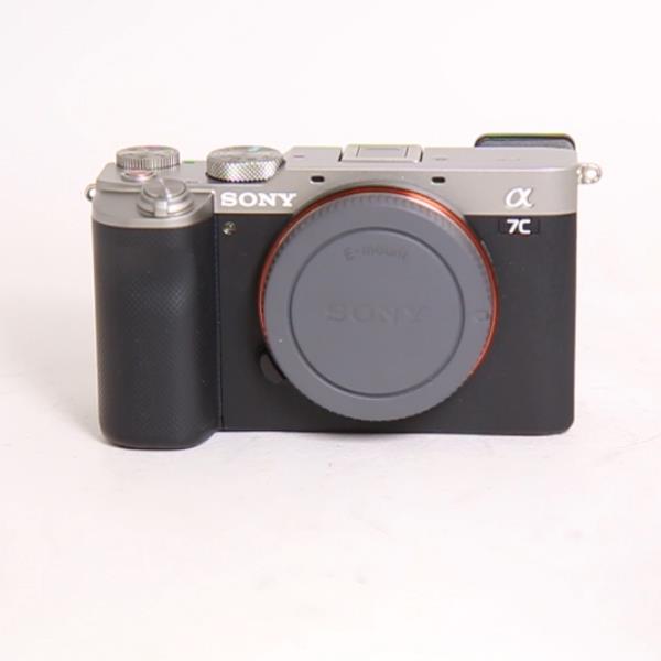 Used Sony a7C Full Frame Mirrorless Camera Body In Silver