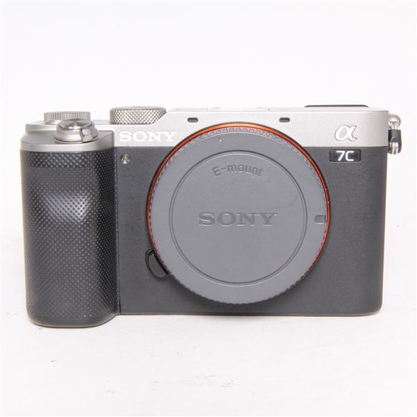 Used Sony a7C Full Frame Mirrorless Camera Body In Silver