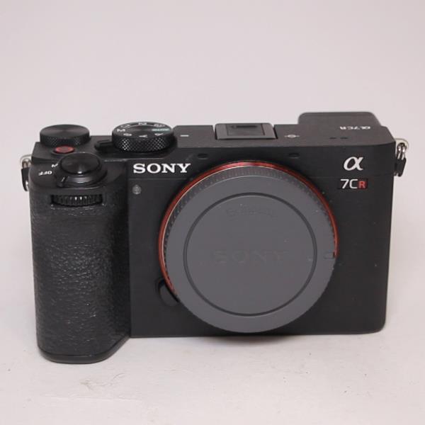 Used Sony A7CR Mirrorless Camera Body Black