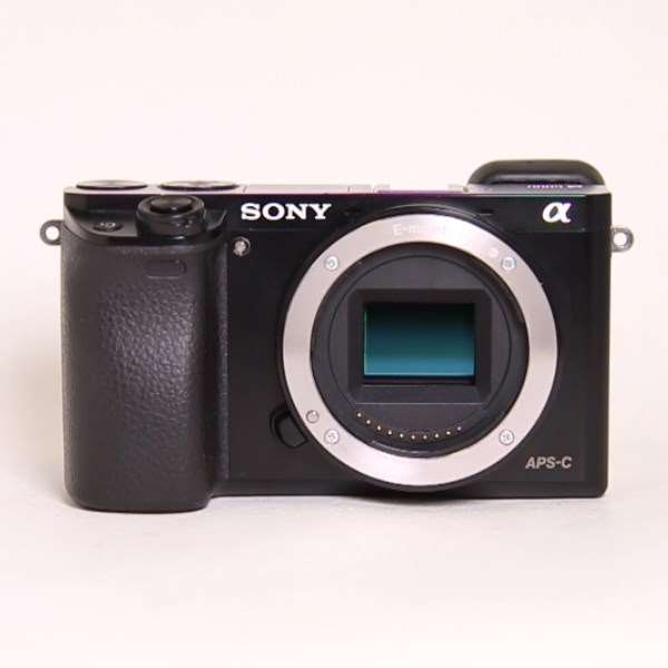 Used Sony a6000 Mirrorless Camera Body Black