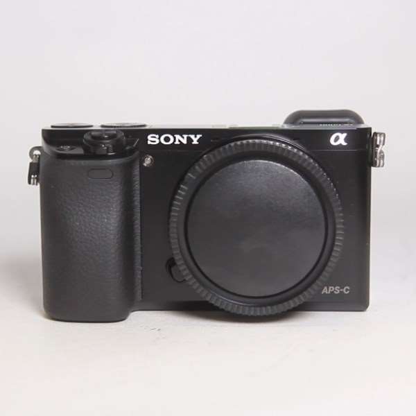 Used Sony a6000 Mirrorless Camera Body Black