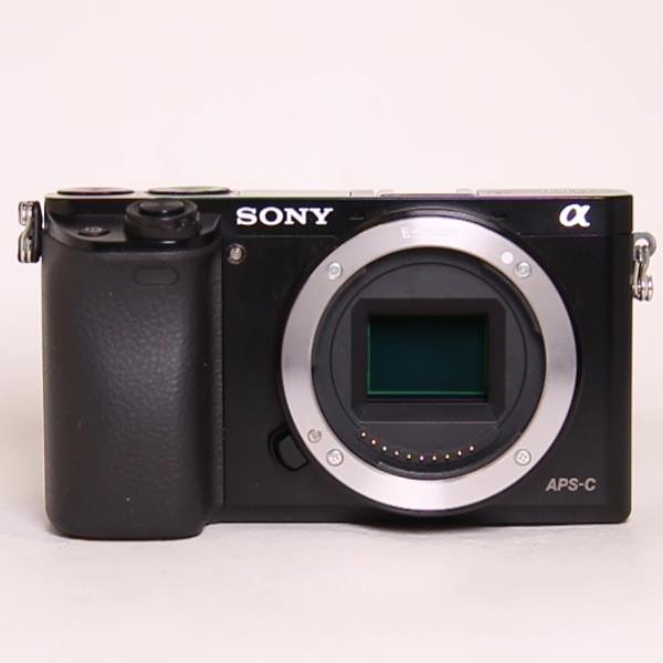 Used Sony a6000 Mirrorless Camera Body Black