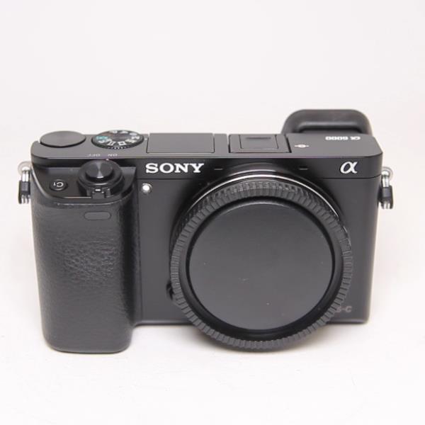 Used Sony a6000 Mirrorless Camera Body Black