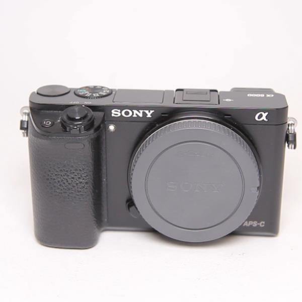 Used Sony a6000 Mirrorless Camera Body Black