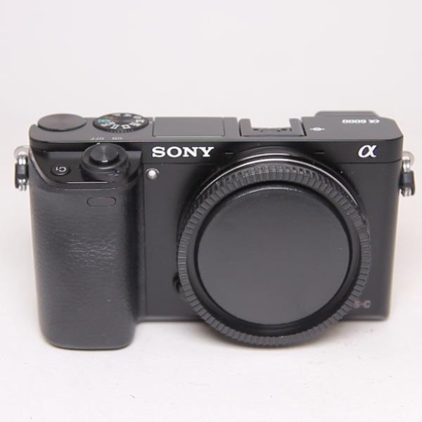 Used Sony a6000 Mirrorless Camera Body Black