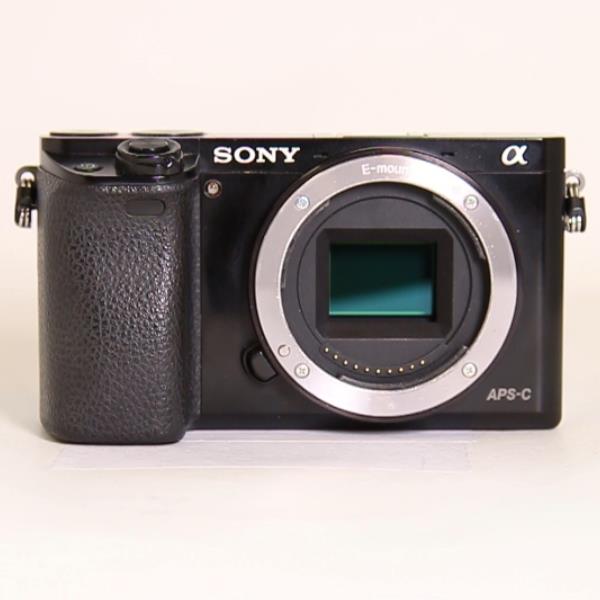 Used Sony a6000 Mirrorless Camera Body Black