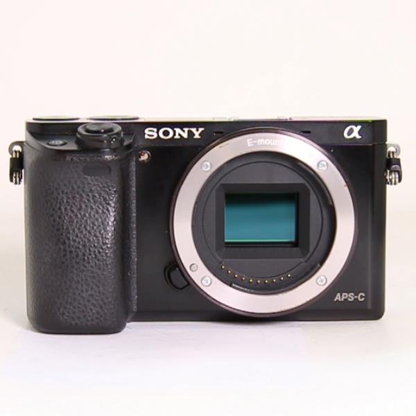Used Sony a6000 Mirrorless Camera Body Black