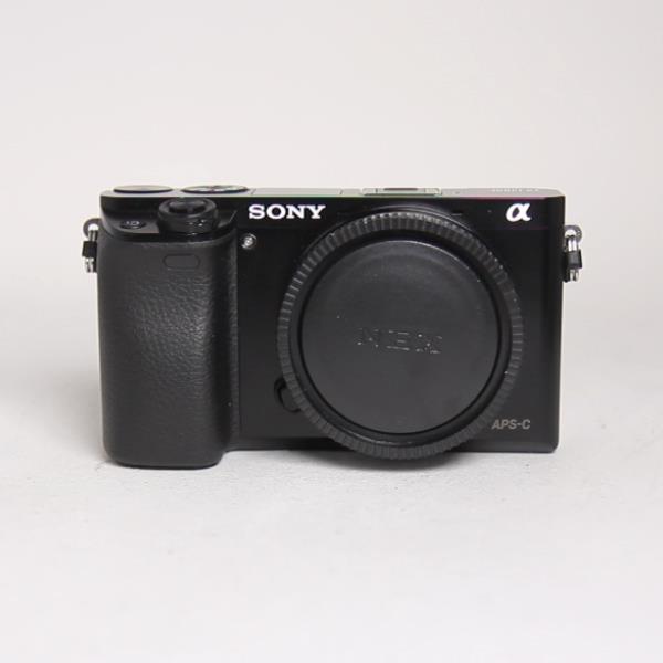 Used Sony a6000 Mirrorless Camera Body Black
