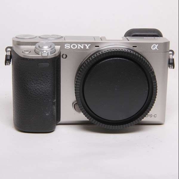 Used Sony a6000 Mirrorless Camera Body Silver