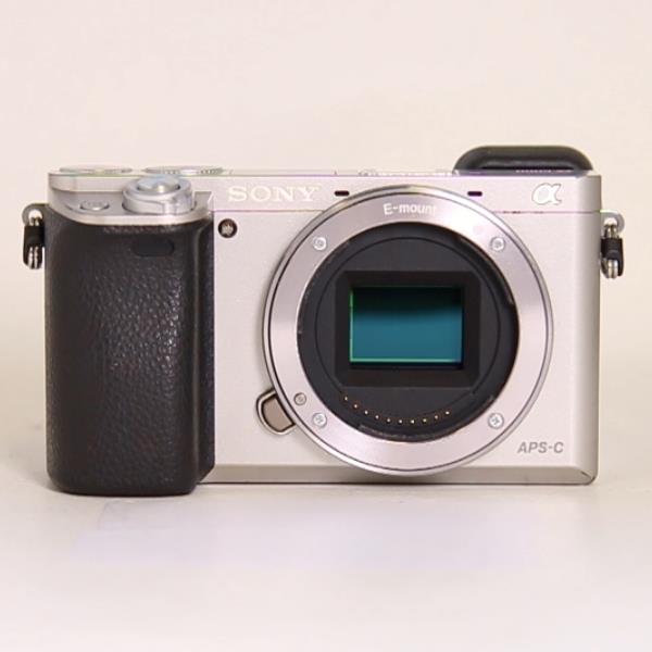 Used Sony a6000 Mirrorless Camera Body Silver