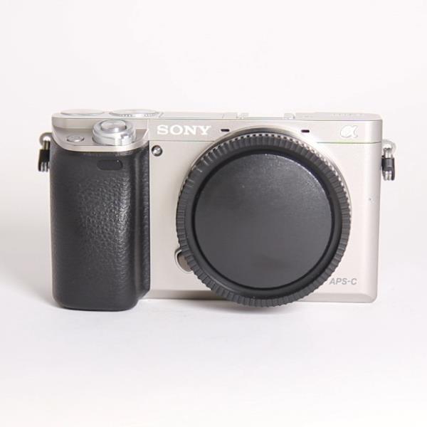 Used Sony a6000 Mirrorless Camera Body Silver
