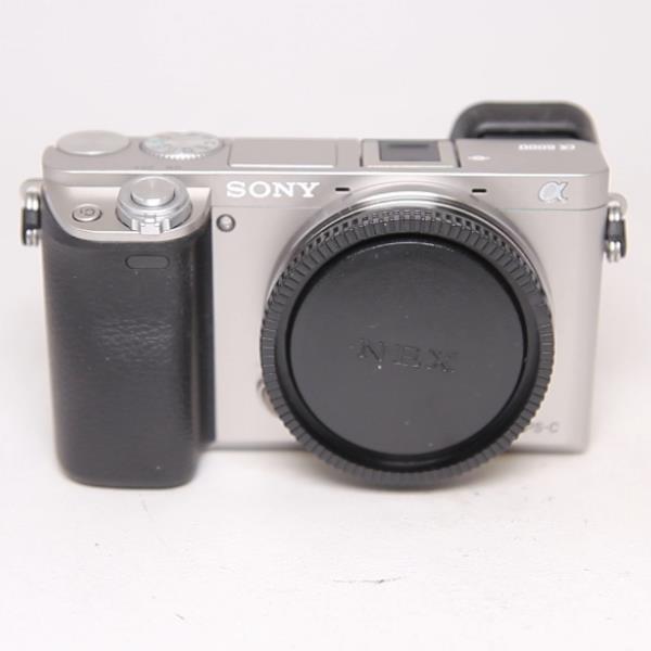 Used Sony a6000 Mirrorless Camera Body Silver