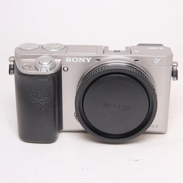 Used Sony a6000 Mirrorless Camera Body Silver