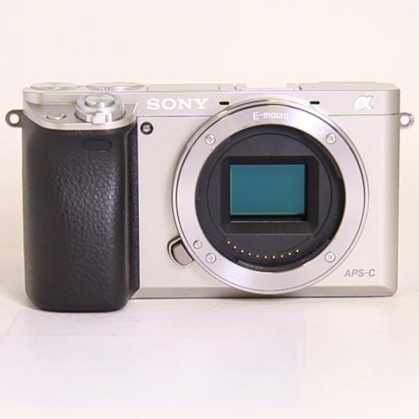 Used Sony a6000 Mirrorless Camera Body Silver