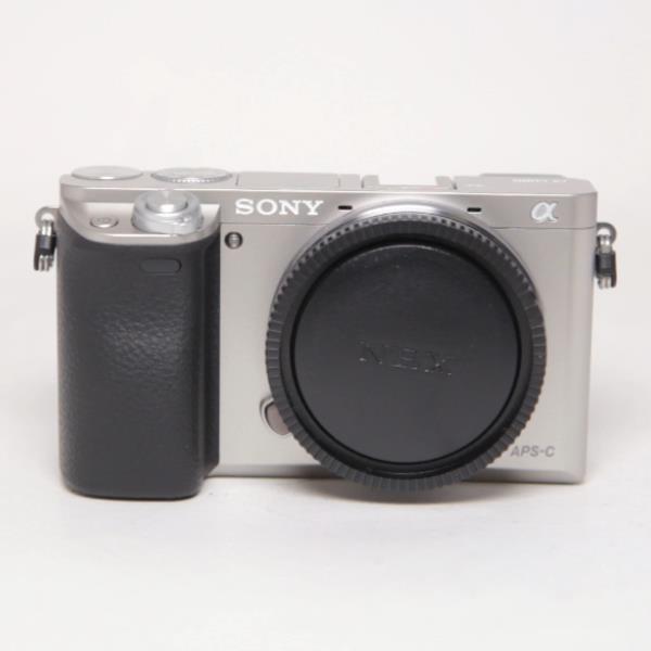 Used Sony a6000 Mirrorless Camera Body Silver